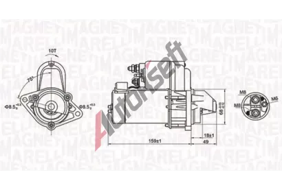 MAGNETI MARELLI Startr MAG 063721257010, 063721257010
