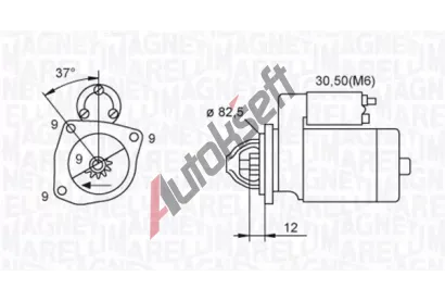 MAGNETI MARELLI Startr MAG 063721264010, 063721264010