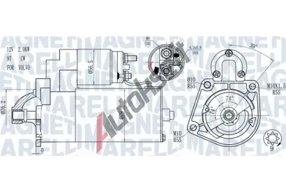 MAGNETI MARELLI Startr MAG 063721271010, 063721271010