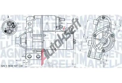 MAGNETI MARELLI Startr MAG 063721290010, 063721290010