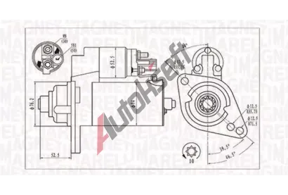 MAGNETI MARELLI Startr MAG 063721293010, 063721293010
