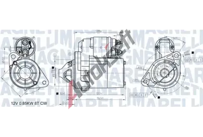 MAGNETI MARELLI Startr MAG 063721307010, 063721307010