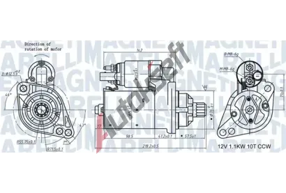 MAGNETI MARELLI Startr MAG 063721322010, 063721322010