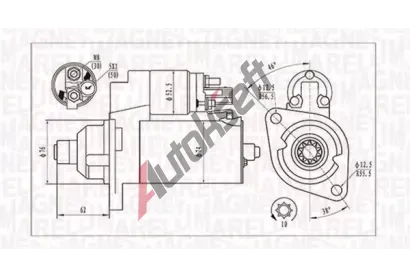 MAGNETI MARELLI Startr MAG 063721323010, 063721323010