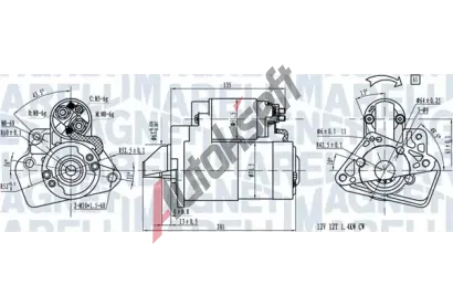 MAGNETI MARELLI Startr MAG 063721332010, 063721332010