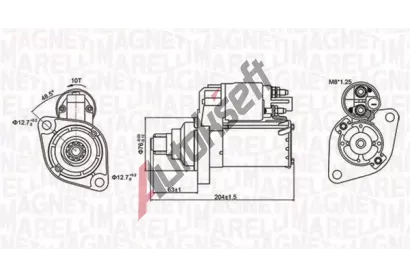 MAGNETI MARELLI Startr MAG 063721347010, 063721347010
