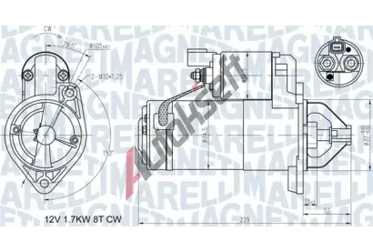 MAGNETI MARELLI Startr MAG 063721365010, 063721365010