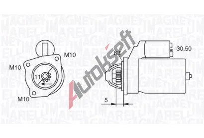 MAGNETI MARELLI Startr MAG 063721377010, 063721377010