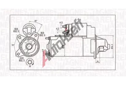 MAGNETI MARELLI Startr MAG 063721396010, 063721396010