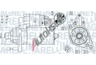 MAGNETI MARELLI Startr MAG 063721397010, 063721397010
