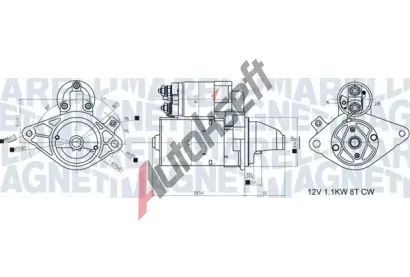 MAGNETI MARELLI Startr MAG 063721407010, 063721407010
