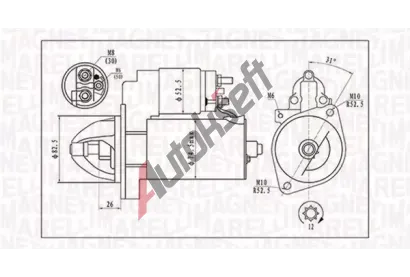 MAGNETI MARELLI Startr MAG 063721410010, 063721410010