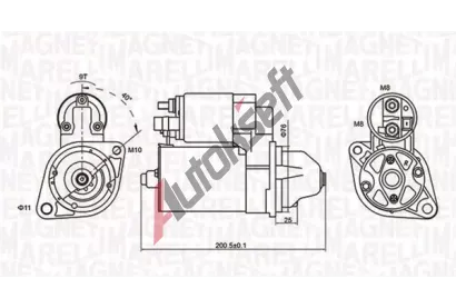 MAGNETI MARELLI Startr MAG 063721412010, 063721412010