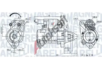 MAGNETI MARELLI Startr MAG 063721458010, 063721458010