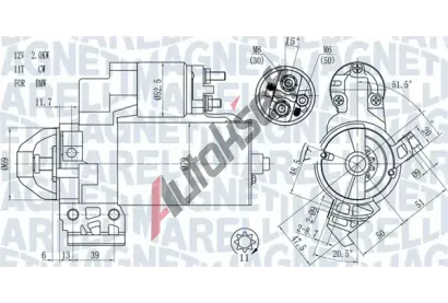 MAGNETI MARELLI Startr MAG 063721466010, 063721466010