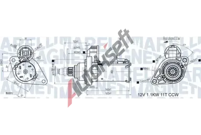 MAGNETI MARELLI Startr MAG 063721533010, 063721533010