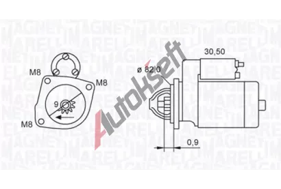 MAGNETI MARELLI Startr MAG 063721552010, 063721552010