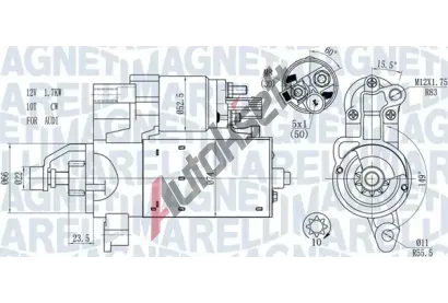 MAGNETI MARELLI Startr MAG 063721563510, 063721563510
