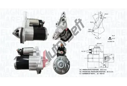 MAGNETI MARELLI Start�r MAG 063723537010, 063723537010