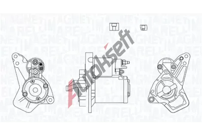 MAGNETI MARELLI Startér MAG 063726262010, 063726262010 MAGNETI MARELLI Startér MAG 063726262010, 063726262010
