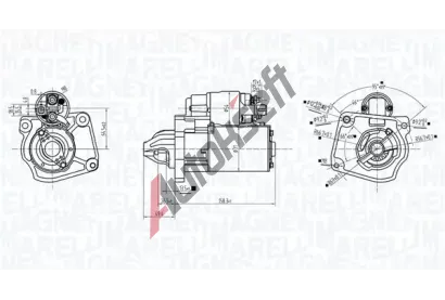 MAGNETI MARELLI Startr MAG 063726281010, 063726281010