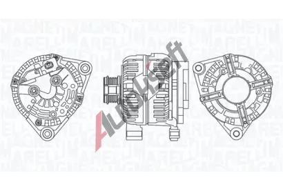 MAGNETI MARELLI Altern�tor MAG 063730848010, 063730848010