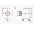 Alterntor MAGNETI MARELLI ‐ MAG 063731139010