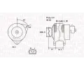 Alterntor MAGNETI MARELLI ‐ MAG 063731317010