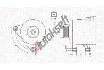 MAGNETI MARELLI Alterntor MAG 063731498010, 063731498010
