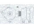 Alterntor MAGNETI MARELLI ‐ MAG 063731499010