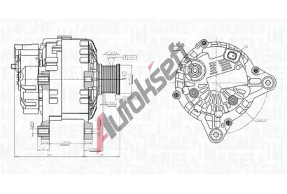 MAGNETI MARELLI Altern�tor MAG 063731562010, 063731562010