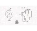Alterntor MAGNETI MARELLI ‐ MAG 063731607010