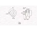 Alterntor MAGNETI MARELLI ‐ MAG 063731627010