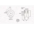Alterntor MAGNETI MARELLI ‐ MAG 063731637010
