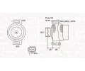 Alterntor MAGNETI MARELLI ‐ MAG 063731740010
