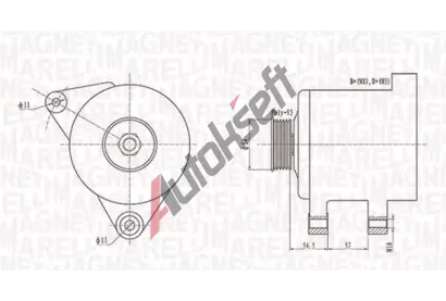 MAGNETI MARELLI Alterntor MAG 063731747010, 063731747010