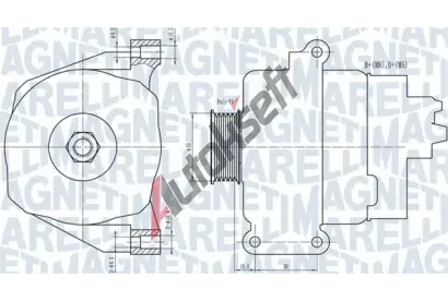MAGNETI MARELLI Alterntor MAG 063731766010, 063731766010
