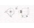 Alterntor MAGNETI MARELLI ‐ MAG 063731768010