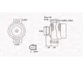 Alterntor MAGNETI MARELLI ‐ MAG 063731811010