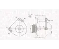 Alterntor MAGNETI MARELLI ‐ MAG 063731818010