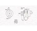 Alterntor MAGNETI MARELLI ‐ MAG 063731901010
