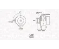 Alterntor MAGNETI MARELLI ‐ MAG 063731912010
