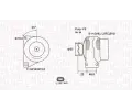 Alterntor MAGNETI MARELLI ‐ MAG 063731958010
