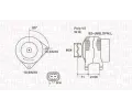 Alterntor MAGNETI MARELLI ‐ MAG 063731960010