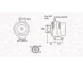 Alterntor MAGNETI MARELLI ‐ MAG 063731965010