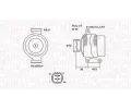 MAGNETI MARELLI Alterntor ‐ MAG 063731980010