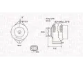 Alterntor MAGNETI MARELLI ‐ MAG 063731994010