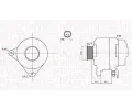 Alterntor MAGNETI MARELLI ‐ MAG 063732008010