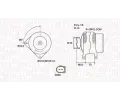 Alterntor MAGNETI MARELLI ‐ MAG 063732051010