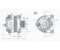 Altern�tor&nbsp;MAGNETI MARELLI&nbsp;&dash;&nbsp;MAG 063732182010